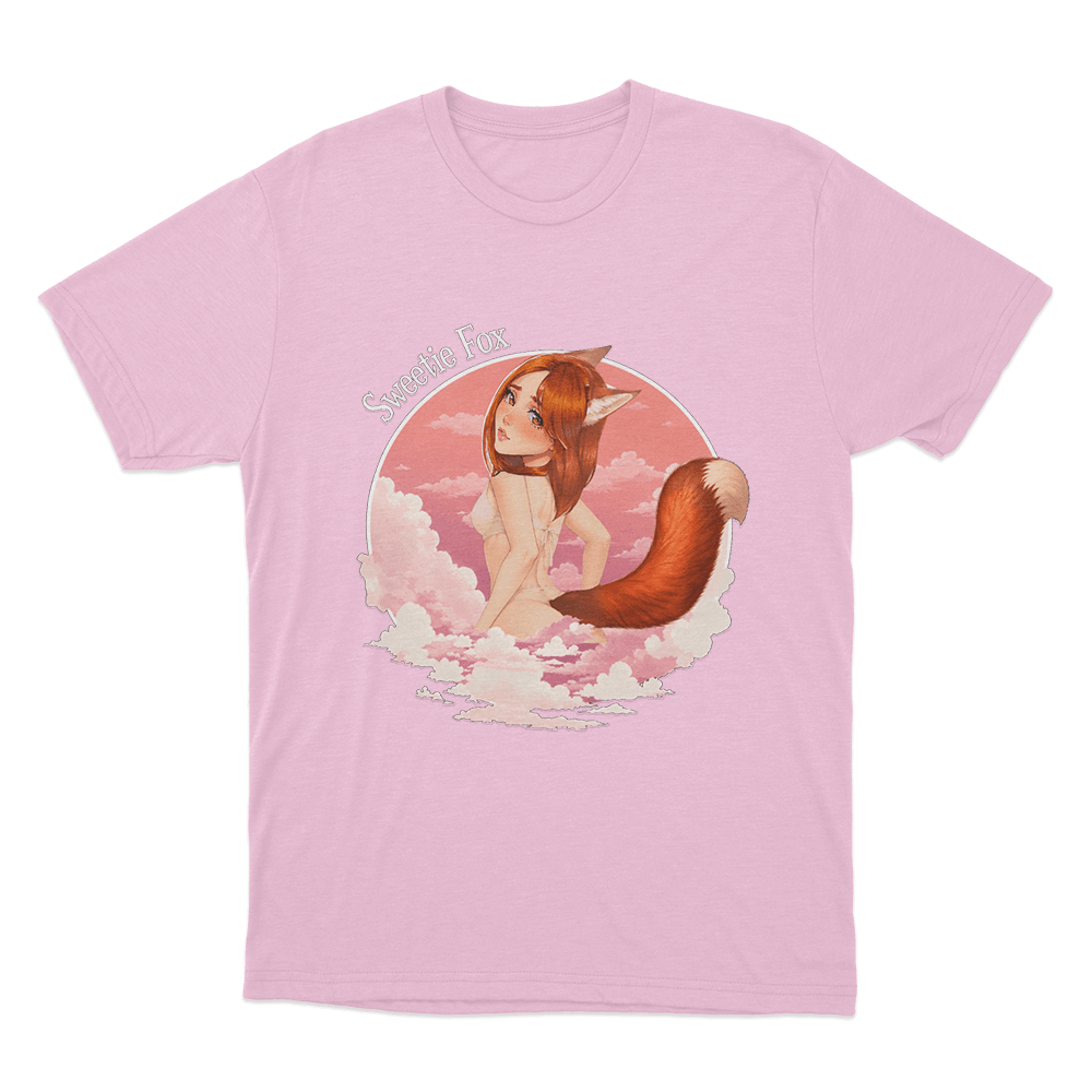 Sweetie Fox Anime Character Unisex T Shirt Pink Sweetie Fox Anime Character Unisex T Shirt Pink