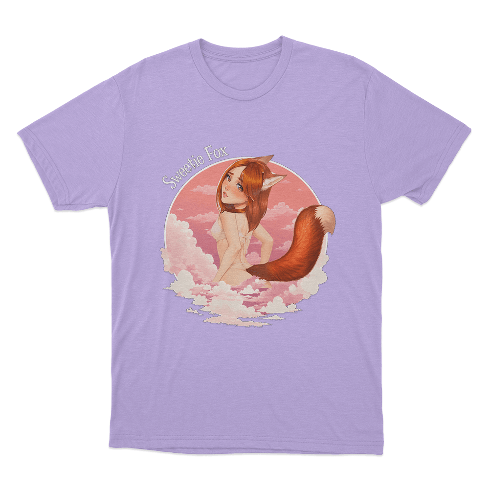 Sweetie Fox Anime Character Unisex T Shirt Purple Sweetie Fox Anime Character Unisex T Shirt Purple