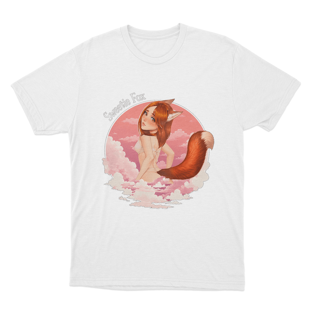 Sweetie Fox Anime Character Unisex T Shirt White Sweetie Fox Anime Character Unisex T Shirt White