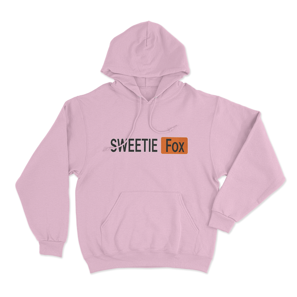 Sweetie Fox Logo Unisex Hoodie Pink Sweetie Fox Logo Unisex Hoodie Pink