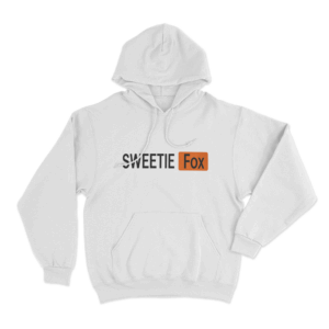 Sweetie Fox Logo Unisex Hoodie White