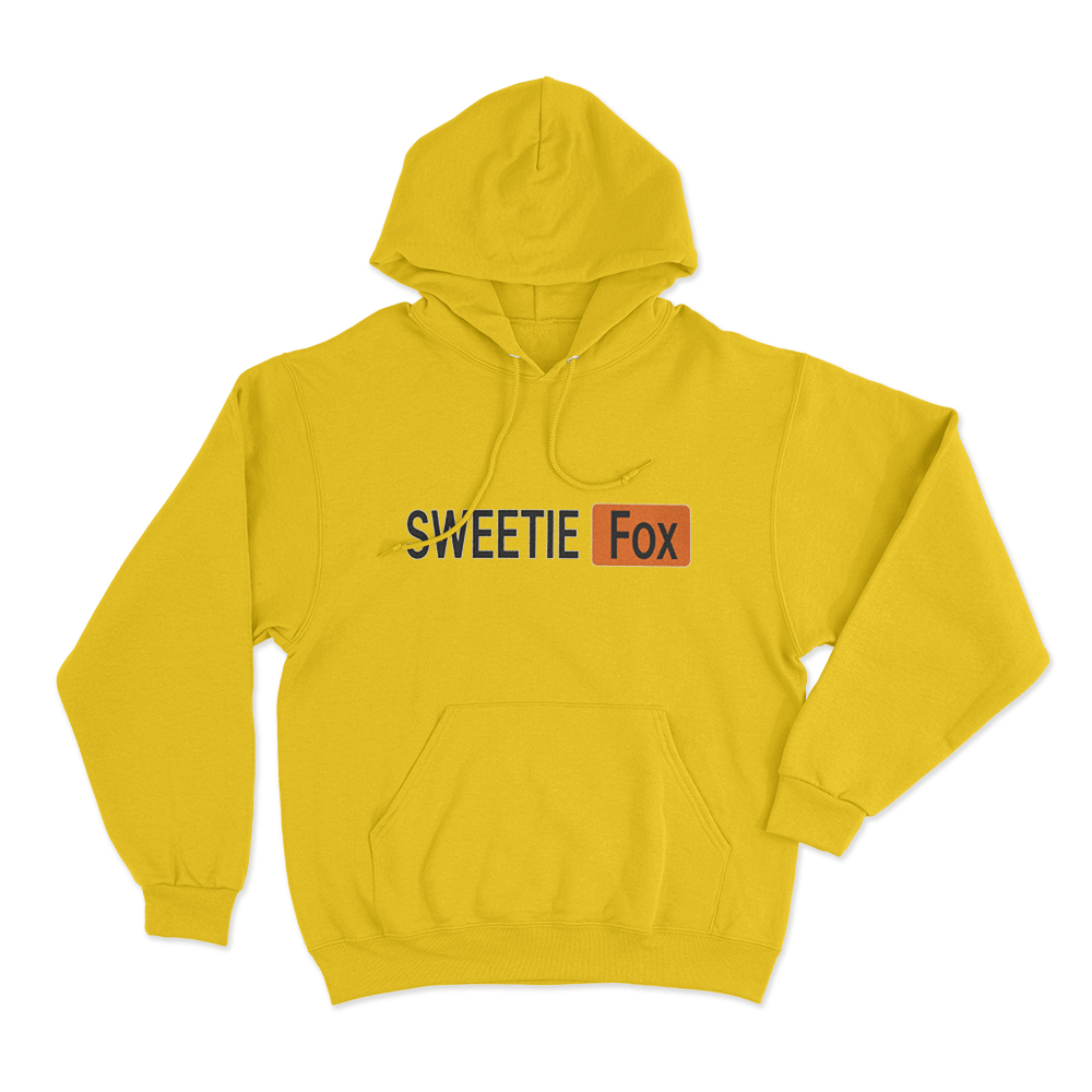 Sweetie Fox Logo Unisex Hoodie Yellow Sweetie Fox Logo Unisex Hoodie Yellow