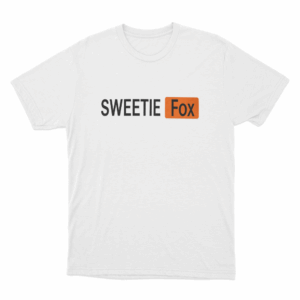 Sweetie Fox Logo Unisex T Shirt White