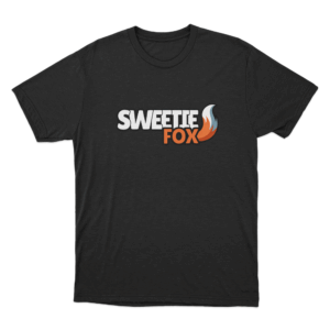 Sweetie Fox Unisex T Shirt Black