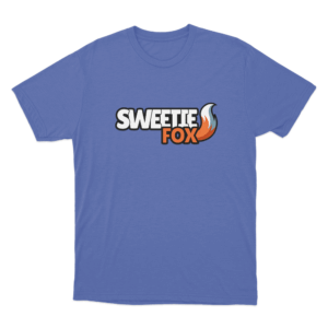 Sweetie Fox Unisex T Shirt Blue