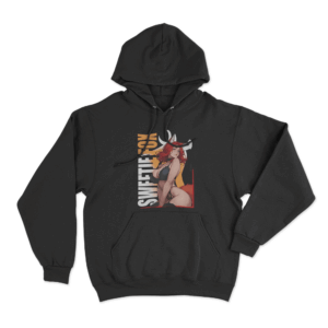The Sexy Fox Unisex Hoodie Black