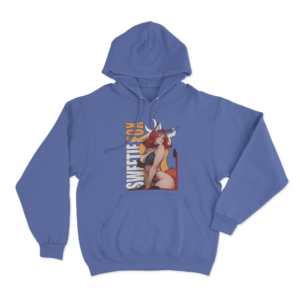 The Sexy Fox Unisex Hoodie Blue