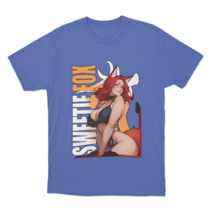 The Sexy Fox Unisex T Shirt Blue