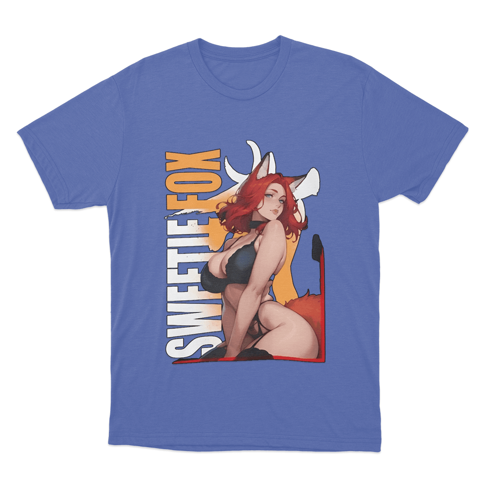The Sexy Fox Unisex T Shirt Blue The Sexy Fox Unisex T Shirt Blue
