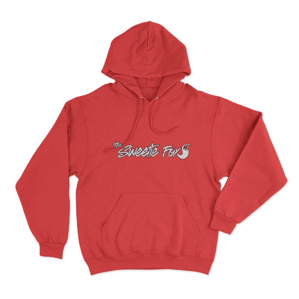 The Sweetie Fox Unisex Hoodie Red The Sweetie Fox Unisex Hoodie Red