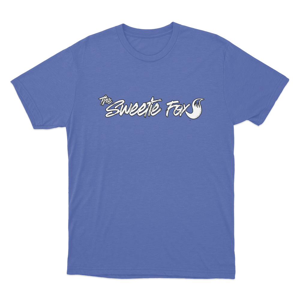 The Sweetie Fox Unisex T Shirt Blue The Sweetie Fox Unisex T Shirt Blue
