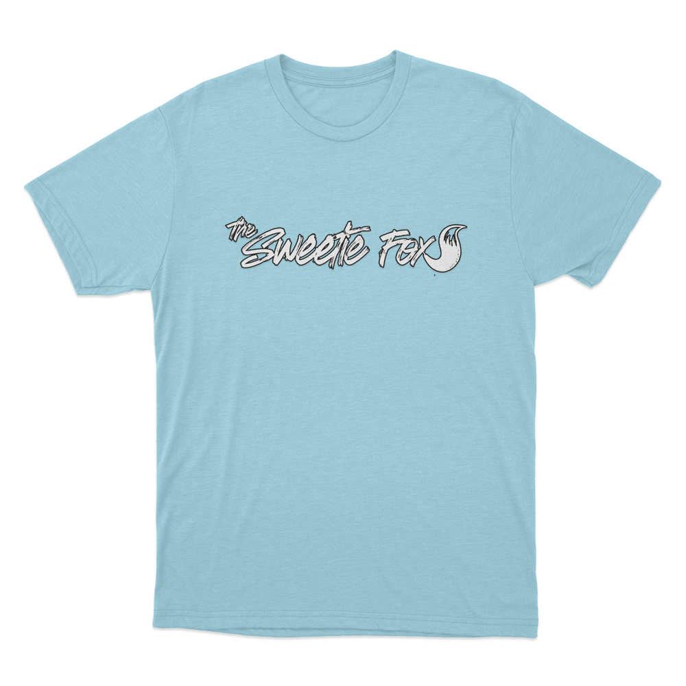 The Sweetie Fox Unisex T Shirt Sky Blue The Sweetie Fox Unisex T Shirt Sky Blue